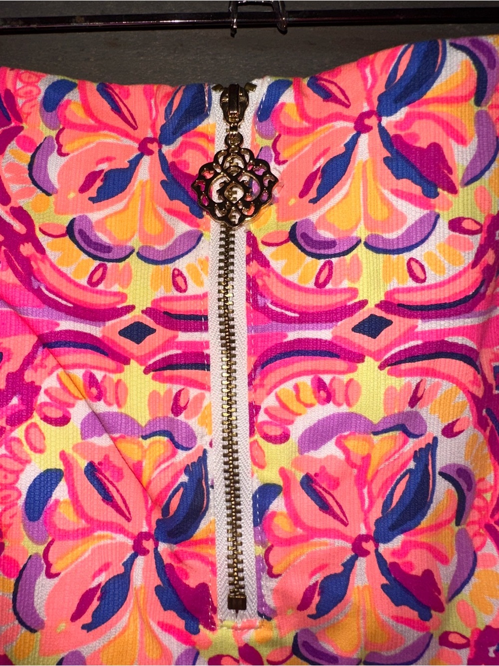 LILLY PULITZER Vibrant Pink Printed Mini Skirt - Picture 4 of 6